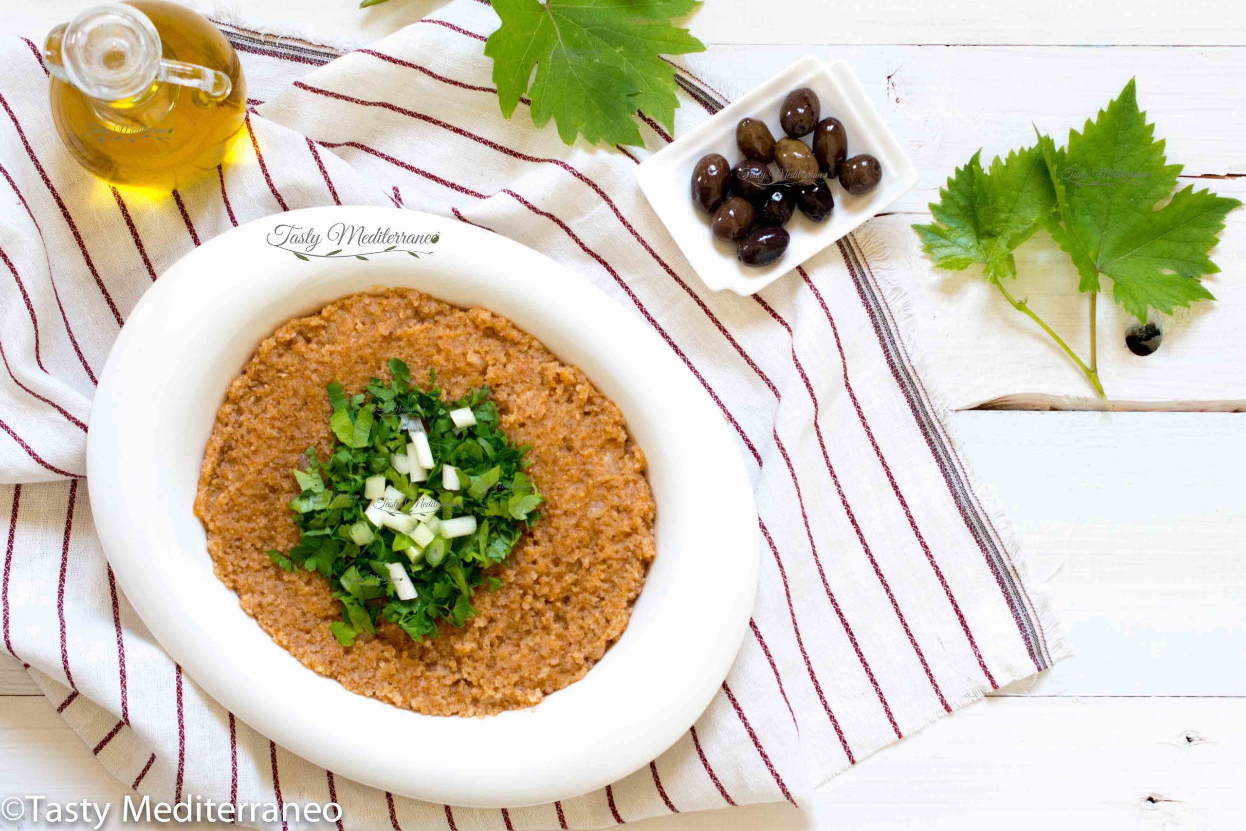 برغل بزيت – Tasty Mediterraneo