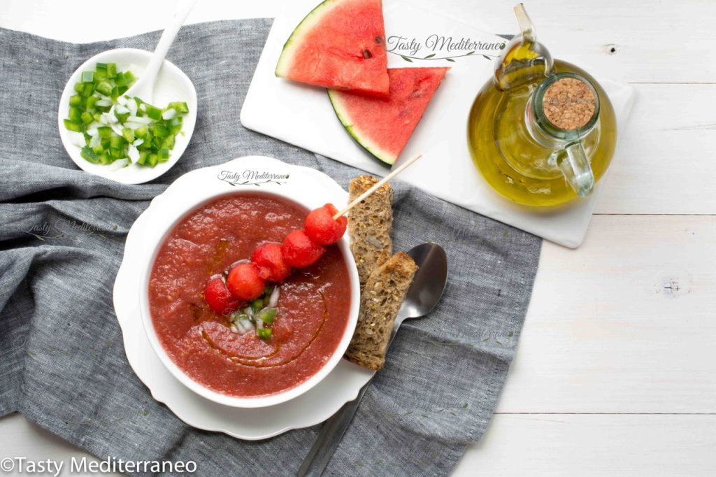 كاسباتشو البطيخ – Tasty Mediterraneo