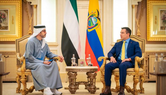 الإمارات تتطلع لعلاقات تعاون متطورة مع الإكوادور