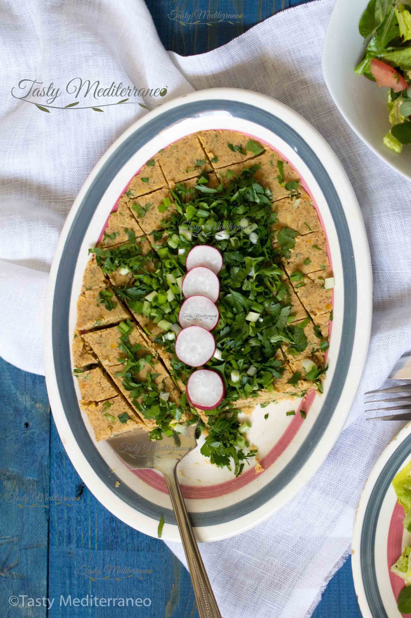 كبة العدس الأحمر – Tasty Mediterraneo