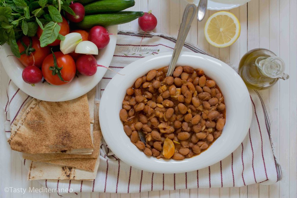 فاصوليا بزيت – Tasty Mediterraneo