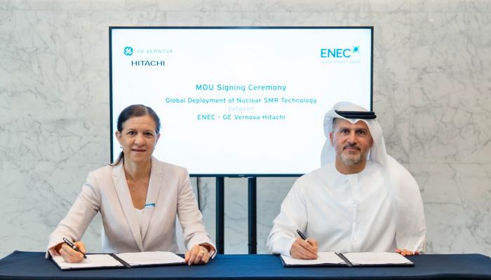 الإمارات للطاقة النووية توقع اتفاقية مع جنرال إلكتريك فيرنوفا هيتاشي للطاقة النووية