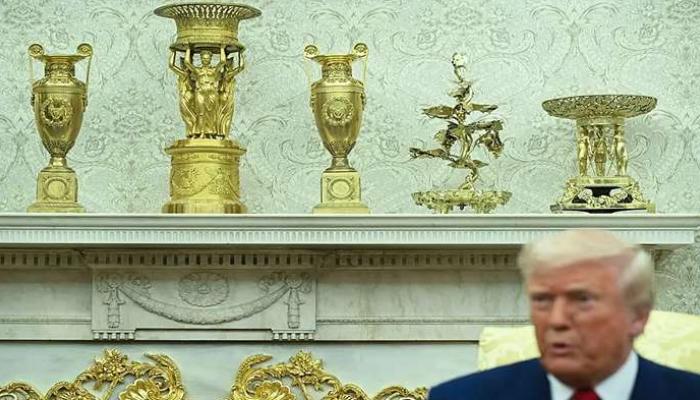 ترامب يحكم.. ديكورات البيت الأبيض «قبل وبعد»