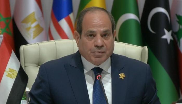 السيسي يدعو لإنشاء «آلية عربية إسلامية» للتصدي «للانفلات الإسرائيلي»
