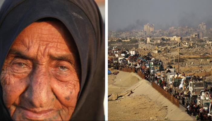جازية الغزاوية.. قرن على كرسي النزوح