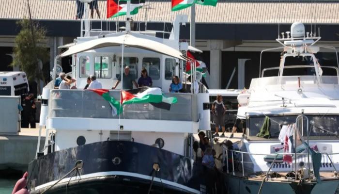 بعد هجوم المسيرات.. إيطاليا تحصّن «أسطول الصمود» بـ«فرقاطة»