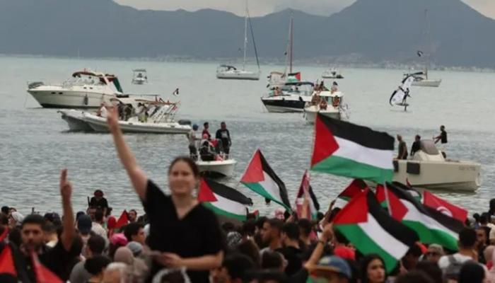 أسطول الصمود المتجه إلى غزة يعلن دخوله «المنطقة عالية المخاطر»