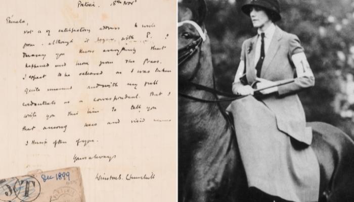 «ملحمة غرام».. «تشرشل العاشق» يكتب إلى «حبه الأول»