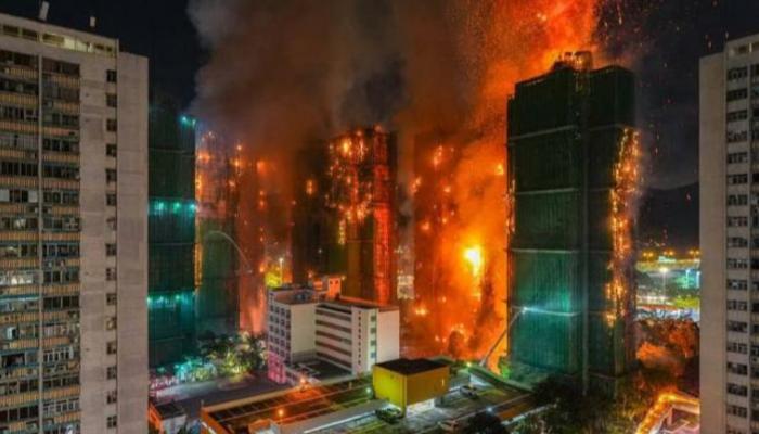 حصيلة جديدة للحريق المدمر في هونغ كونغ