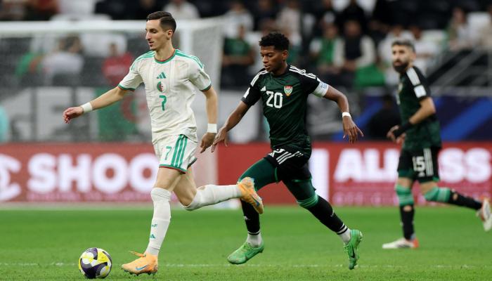 ملخص ونتيجة مباراة الجزائر والإمارات في كأس العرب 2025