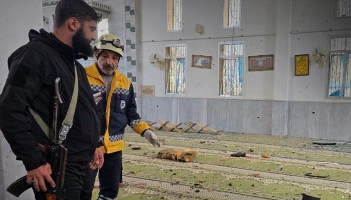 تفجير مسجد حمص بسوريا.. أول تعقيب حكومي