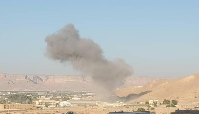 تلفزيون «الانتقالي الجنوبي» يعلن تعرض مطار سيئون اليمني لغارات جوية