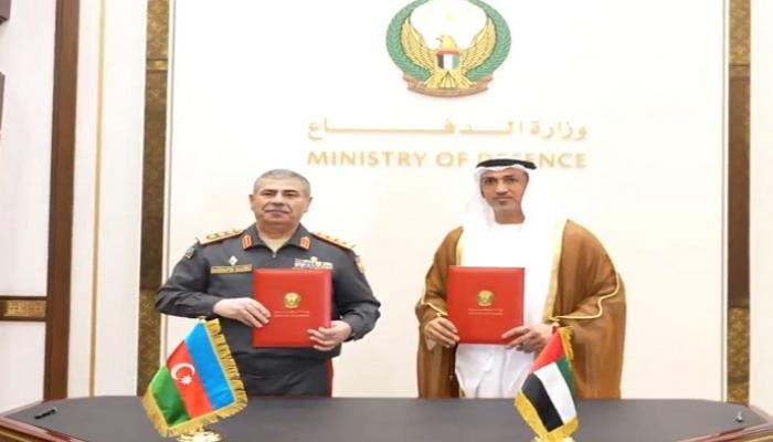 مباحثات عسكرية بين الإمارات وأذربيجان في أبوظبي