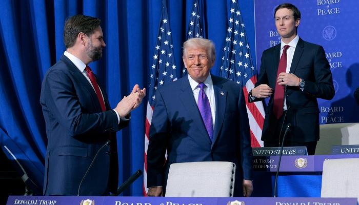 ترامب في مجلس السلام.. تعهد بمستقبل أفضل لغزة وتحذير لإيران وحماس