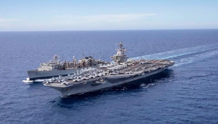 حاملة الطائرات «جورج بوش» تتجه للشرق الأوسط.. تعزيز العمليات ضد إيران