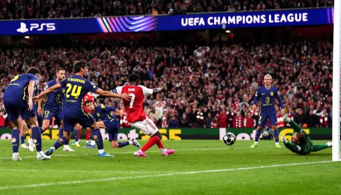 ملخص ونتيجة مباراة أرسنال وأتلتيكو مدريد في دوري أبطال أوروبا 2026