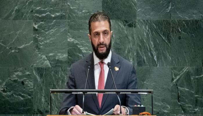 الشرع من الأمم المتحدة.. «بلادنا تنهض» والجولان سيبقى أرضًا سورية